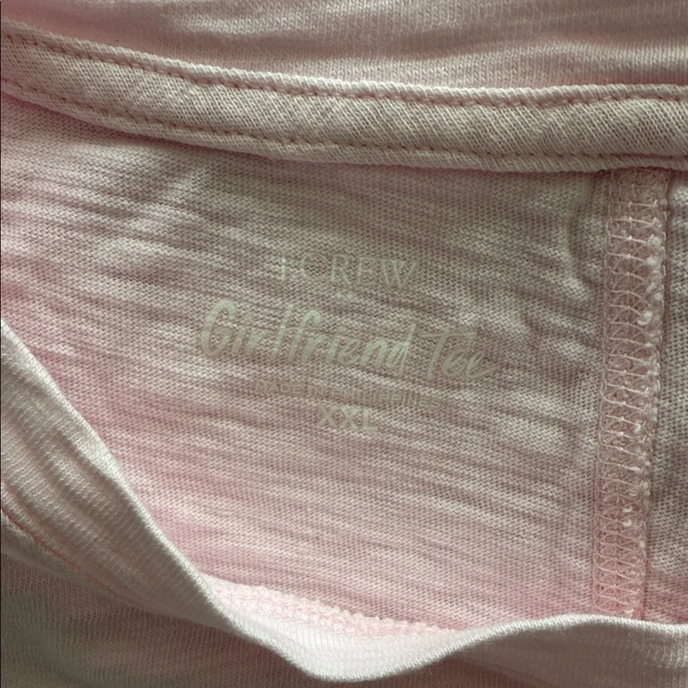 J. Crew Soft Pink Long Sleeve Tee